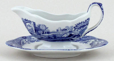 Miniature Sauce Boat with Stand c1999